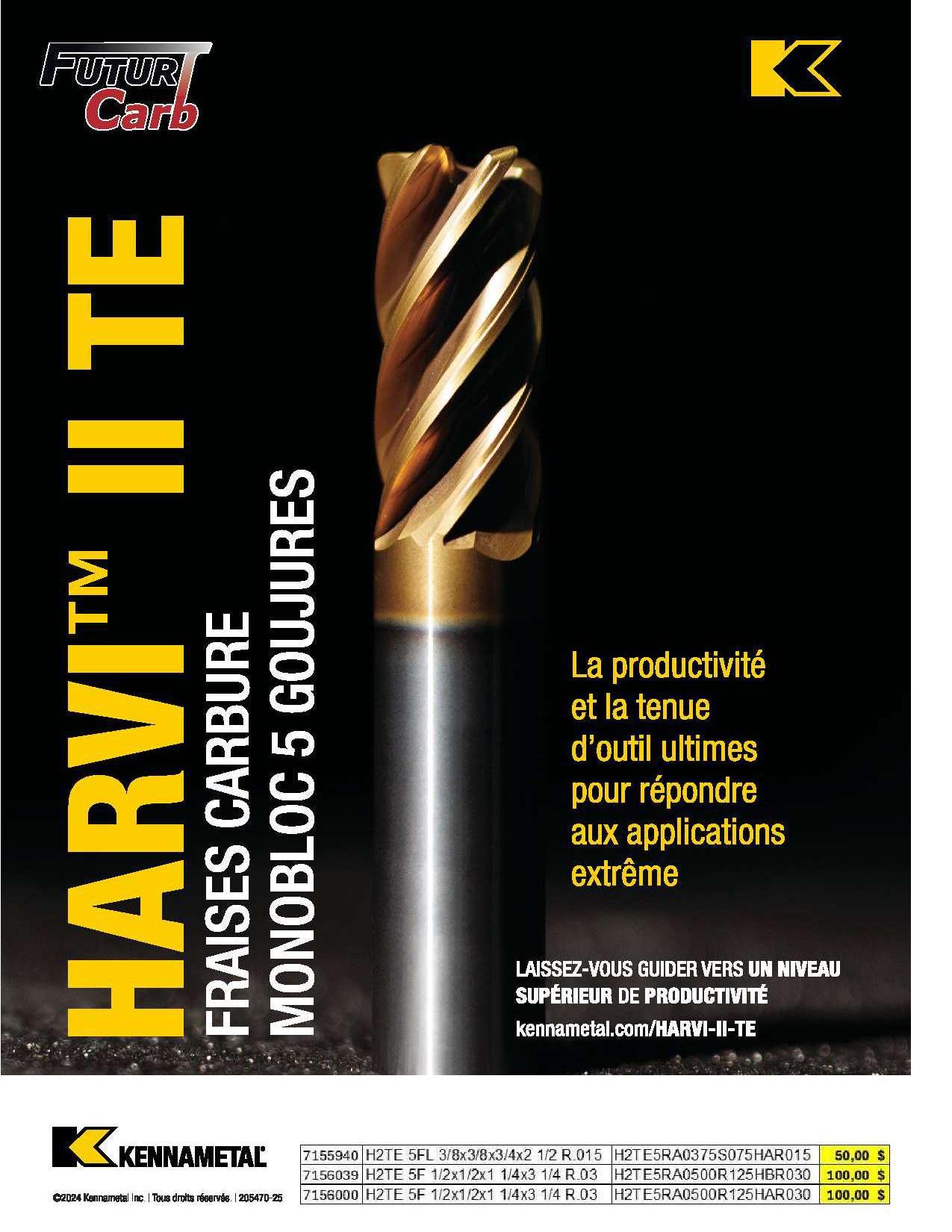 Kennametal - Harvi II TE thumbnail